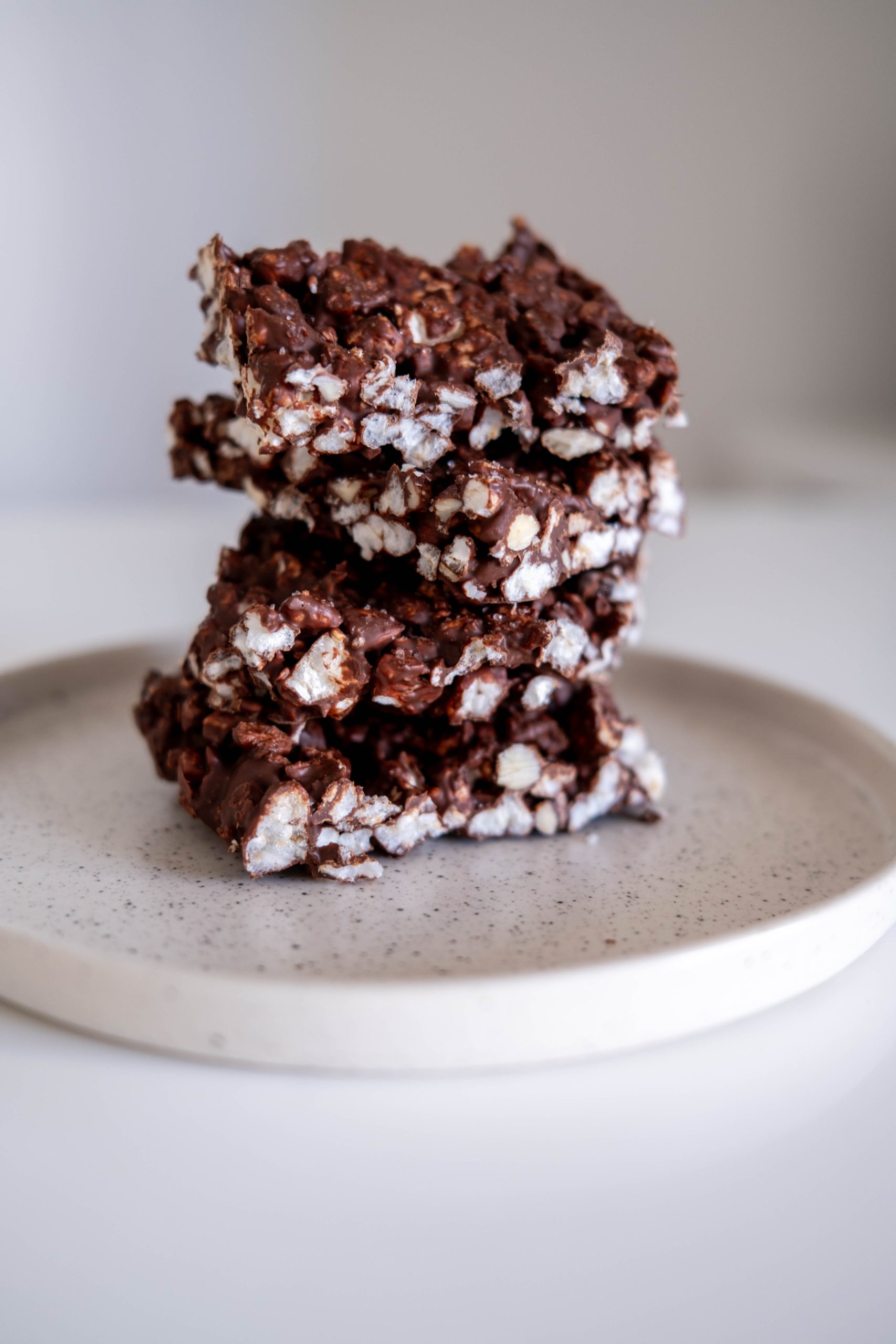Barres healthy au chocolat et cacahuète