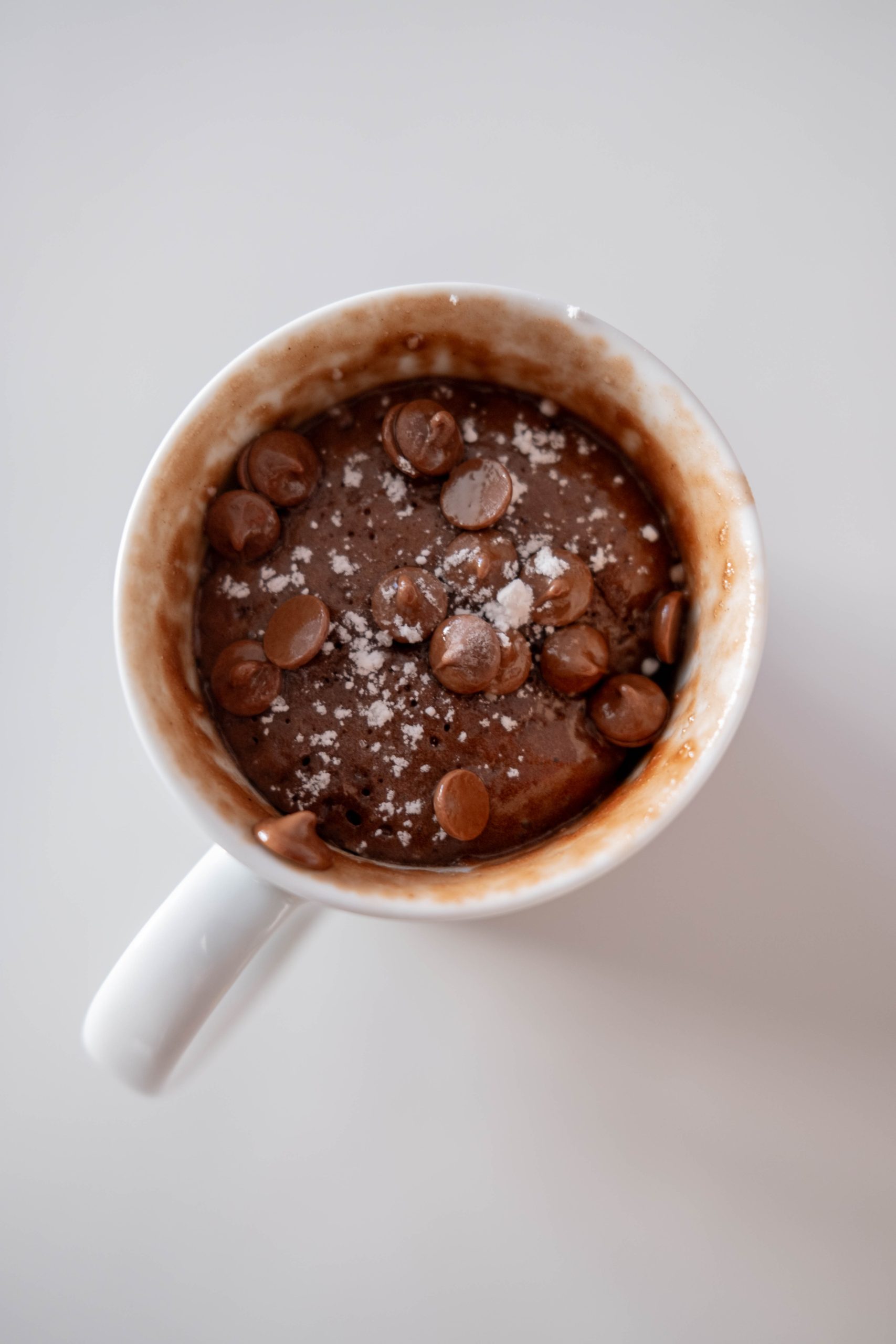 Mug cake au Nutella