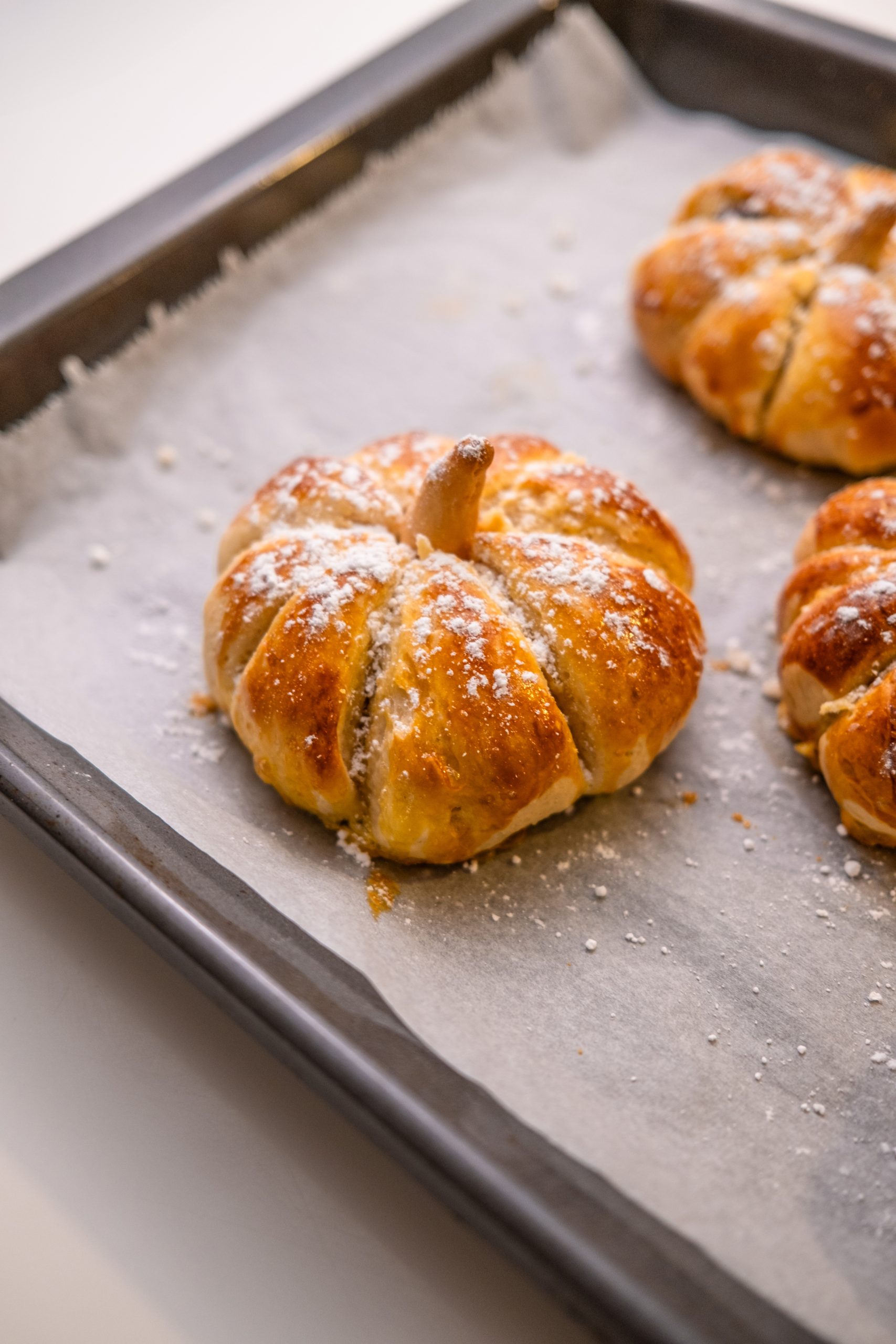 Brioches citrouille au Nutella
