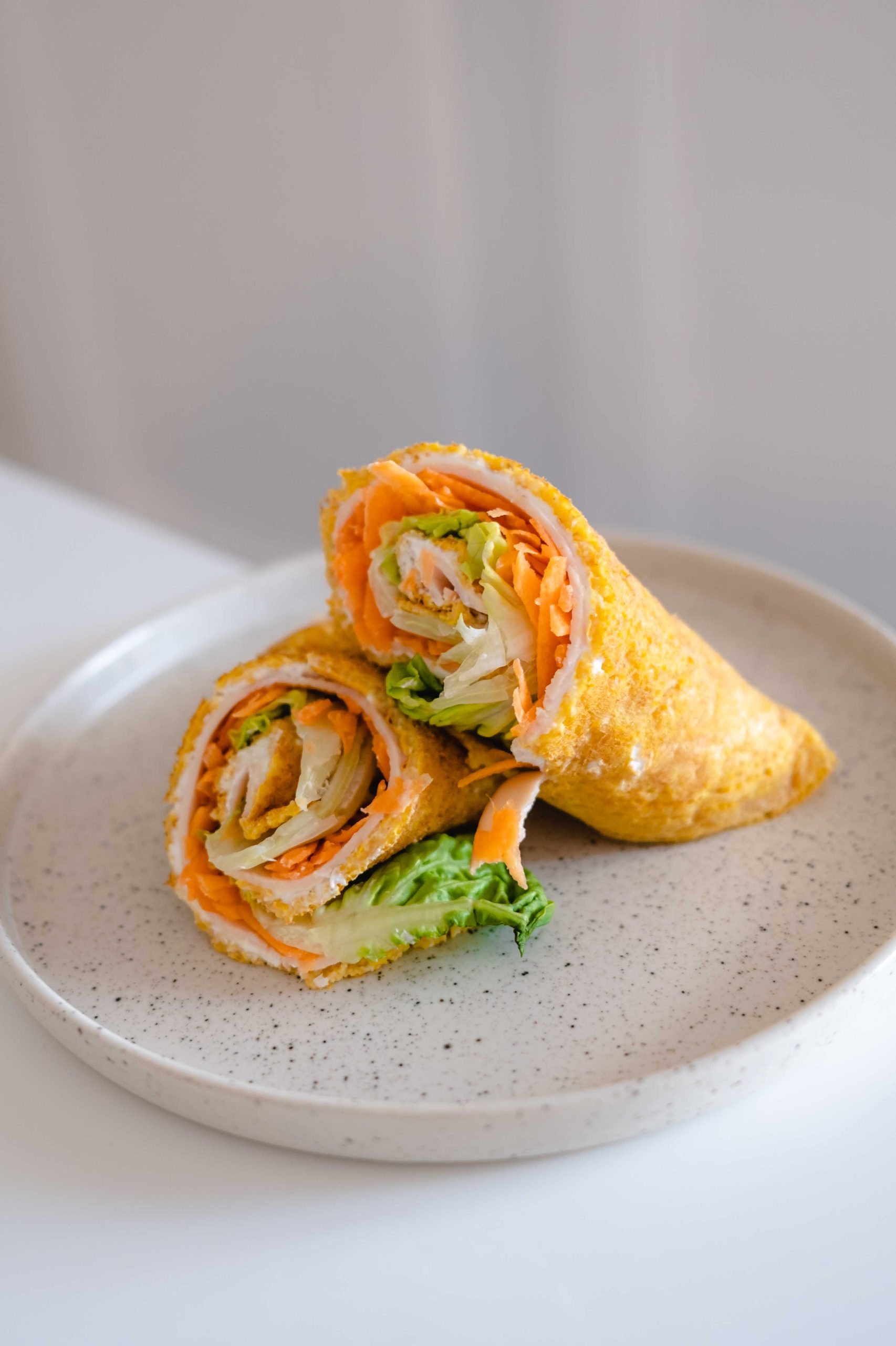 Wrap healthy carotte & dinde