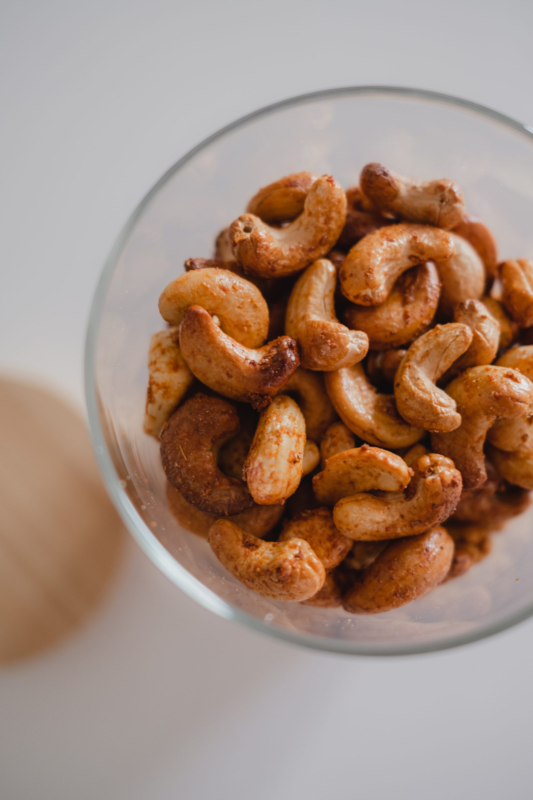 Noix de cajou grillées au curry